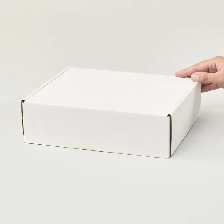 "  Caja autoarmable 25x20x7"